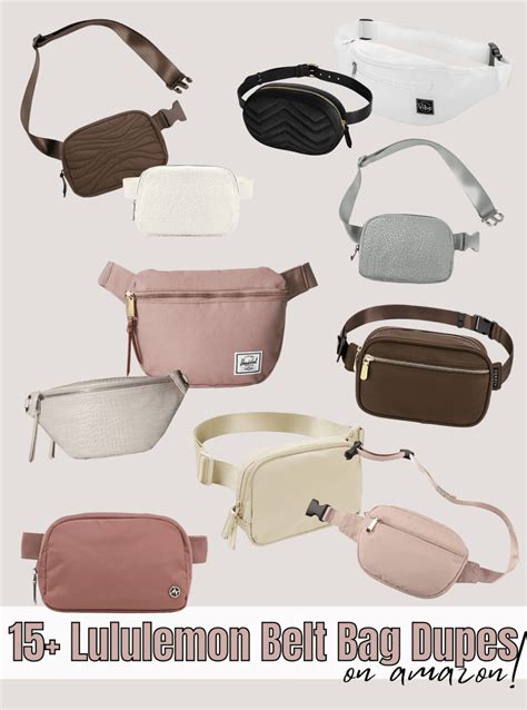 belt bag dupes|best lululemon crossbody bag dupe.